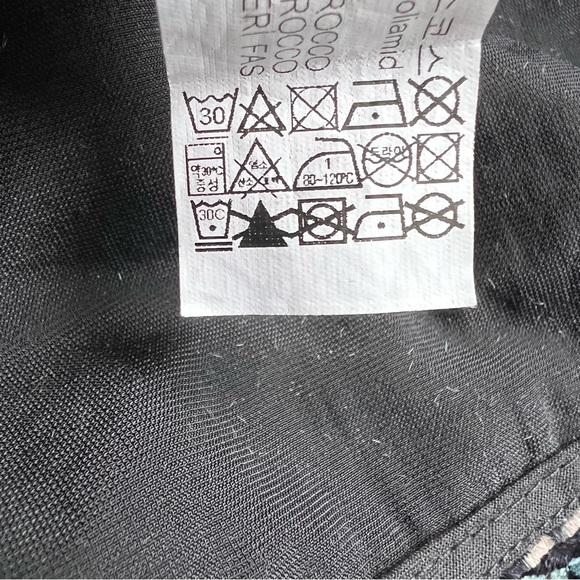 ZARA Velvet Wrap Top Sz S Black Floral Boho Gypsy Bell Sleeves V Neck Whimsical - Picture 10 of 16